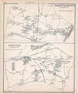 Hampton North, Newton, New Hampshire State Atlas 1892 Uncolored